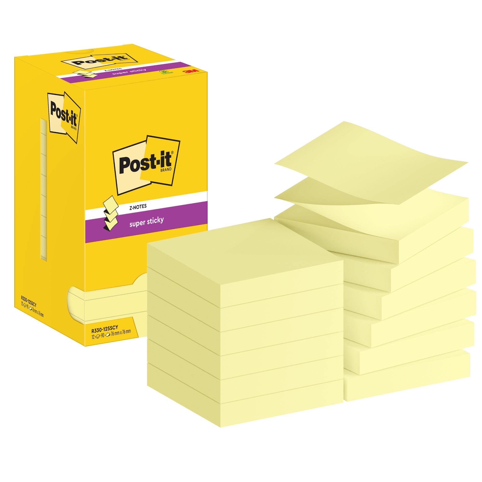 Post-it Haftnotiz Super Sticky Z-Notes