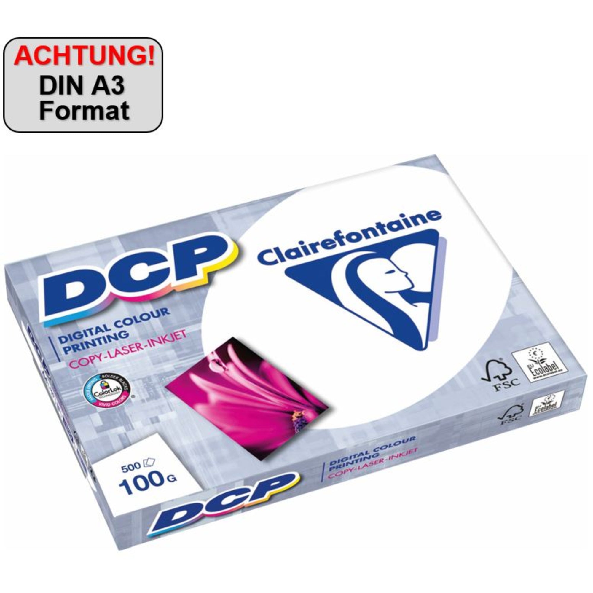 Clairefontaine Farblaserpapier DCP, DIN A3