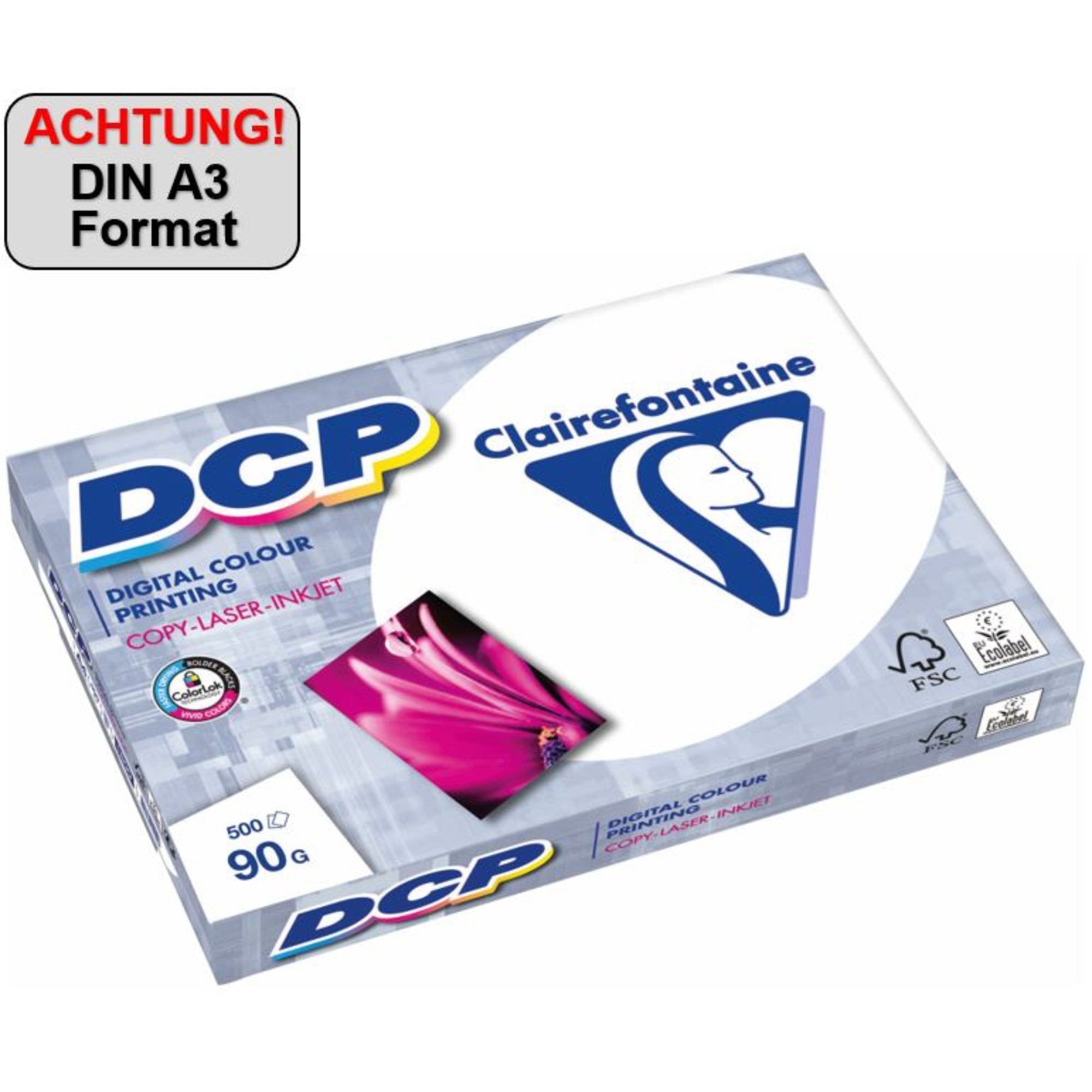 Clairefontaine Farblaserpapier DCP, DIN A3