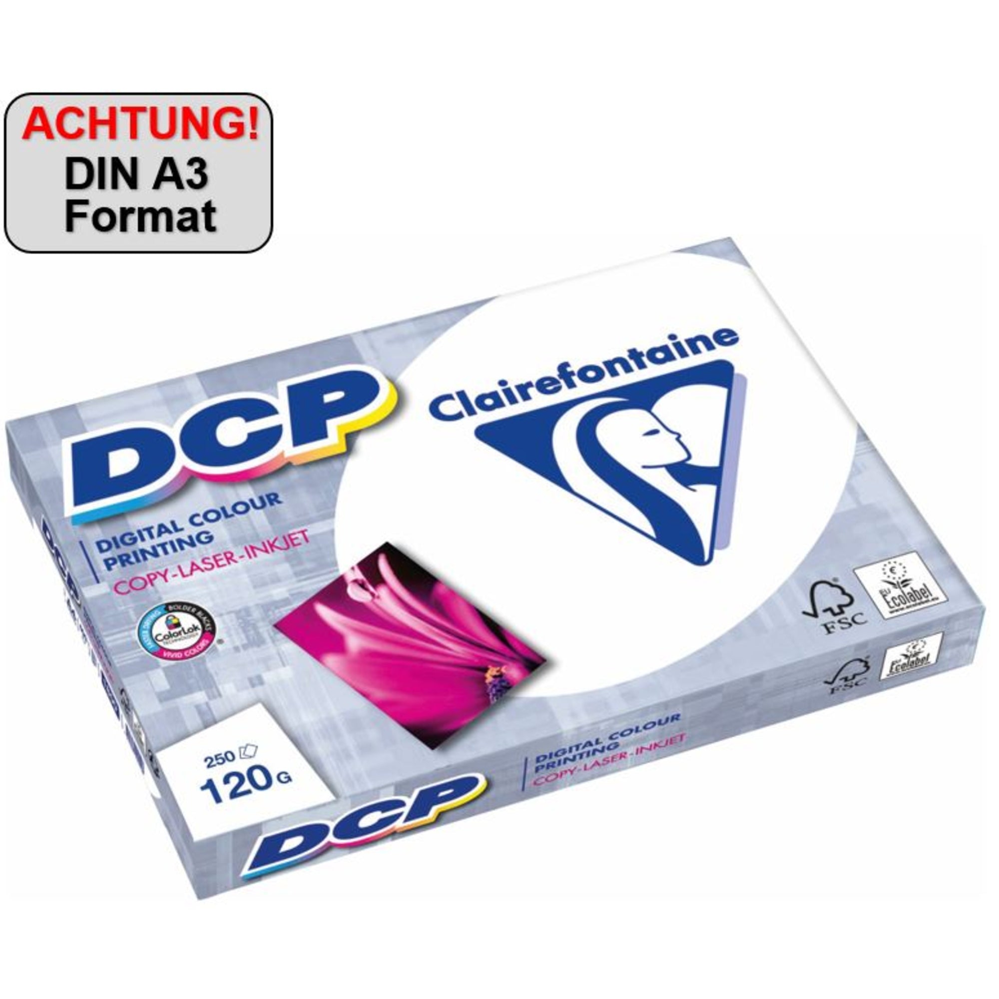 Clairefontaine Farblaserpapier DCP, DIN A3