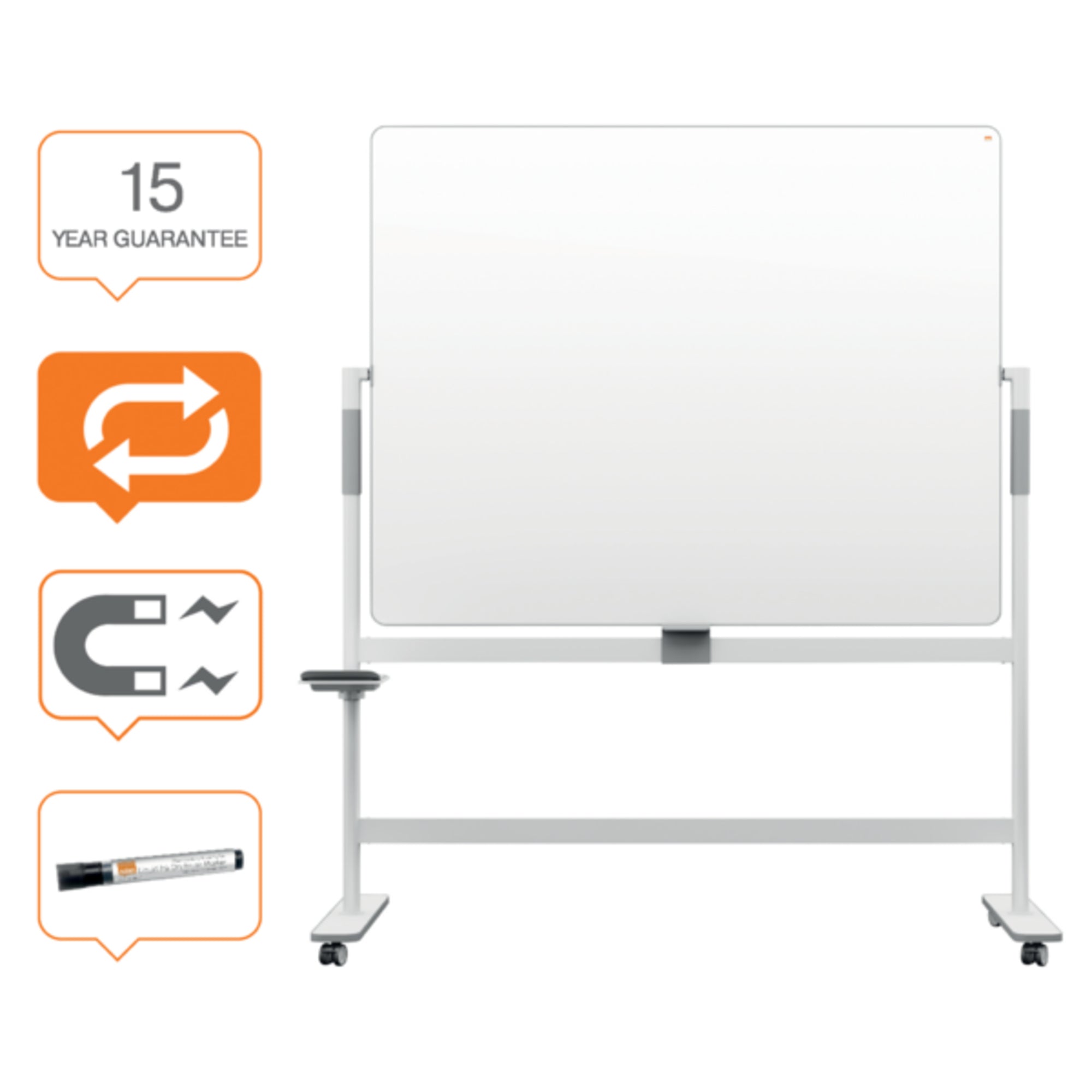 Nobo Whiteboard Move & Meet Mobil