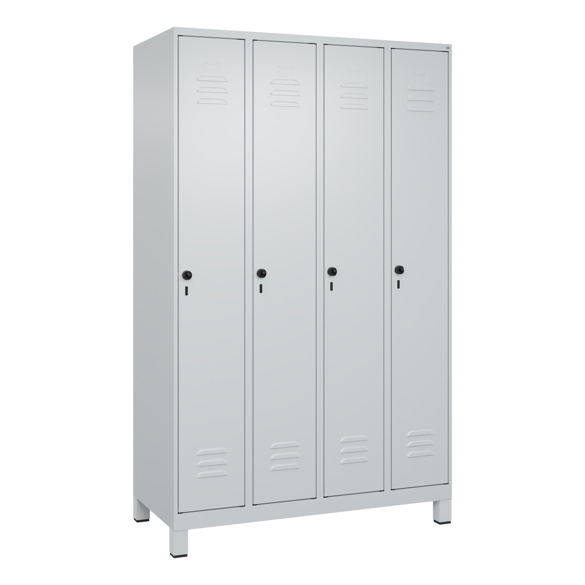 C+P Spind Classic PLUS 4Abteile 1950x1200x500mm l.gr