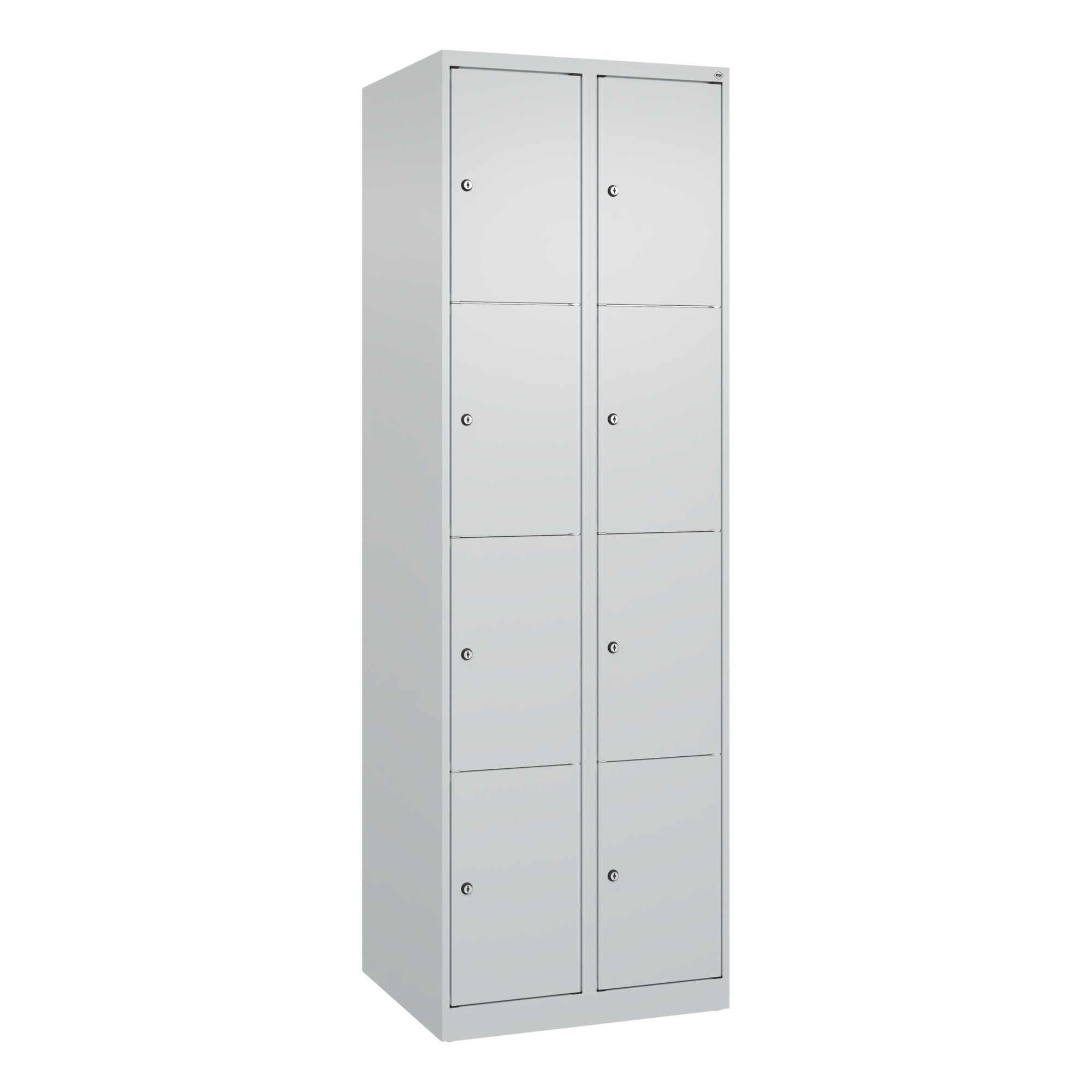 C+P Schließf.schrank 2x4Fä 1850x600x500 lgr/lgr