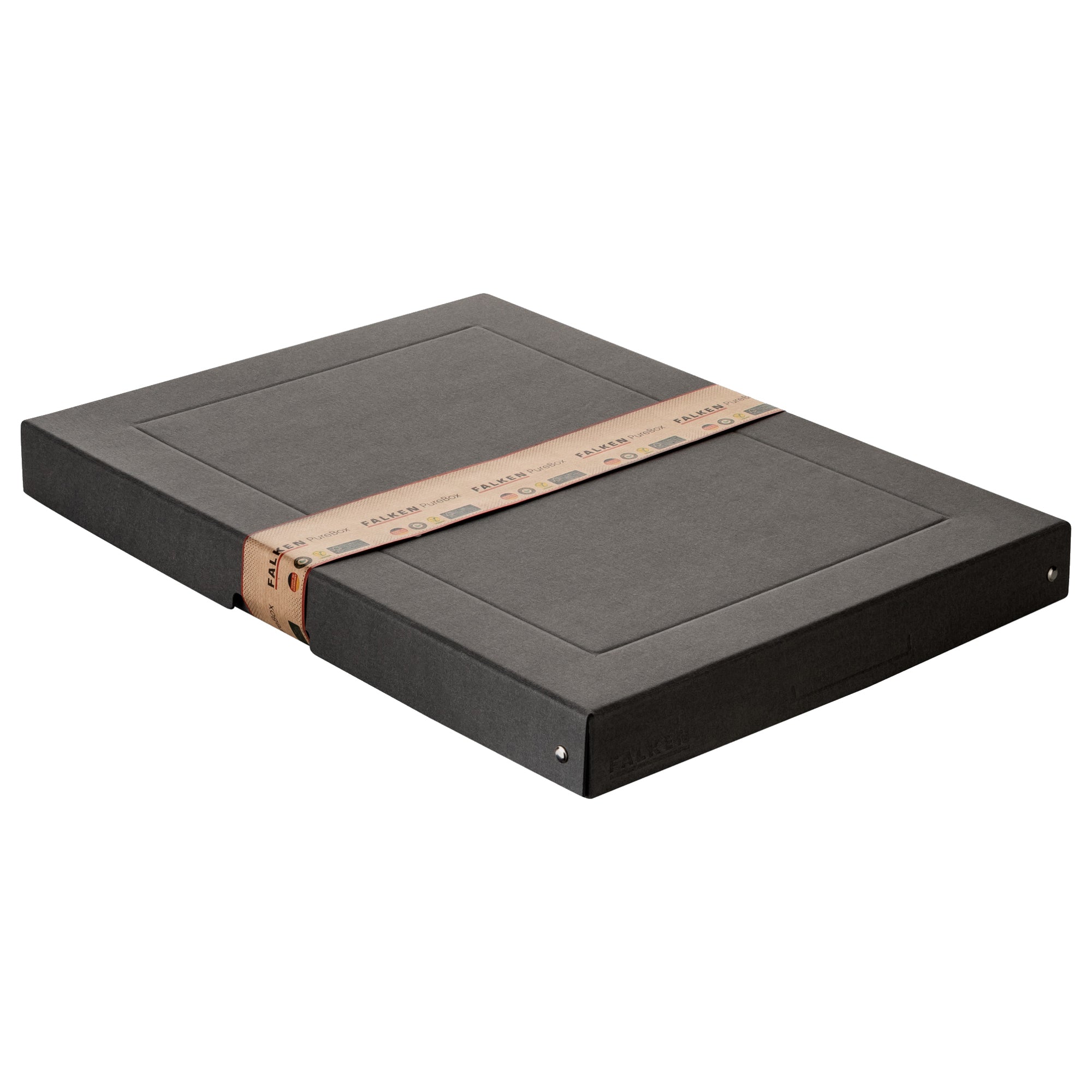 Falken Aufbewahrungsbox PureBox Black, DIN A3