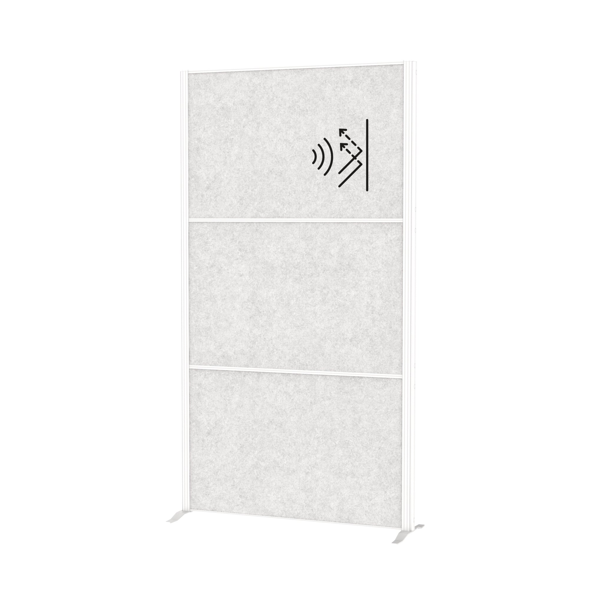Maul Stellwand MAULconnecto, 100 % PES-Fasern, 20 % recycelt