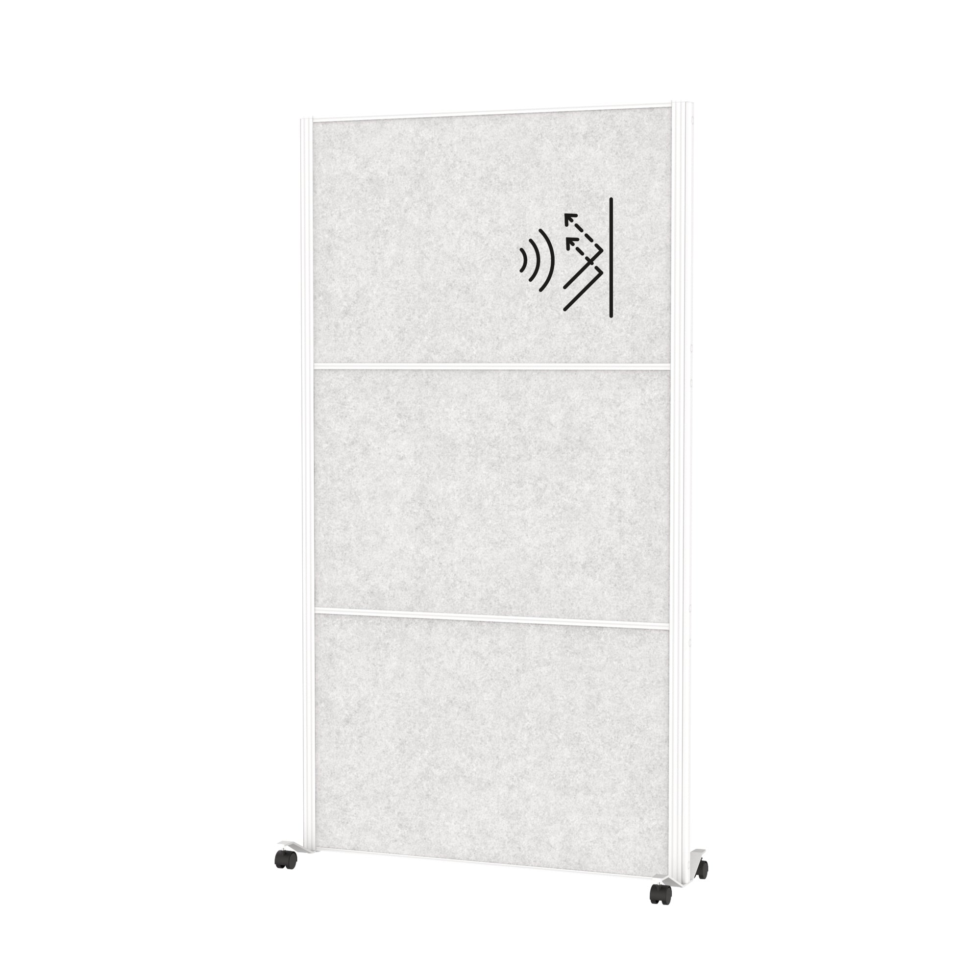 Maul Stellwand MAULconnecto, 100 % PES-Fasern, 20 % recycelt