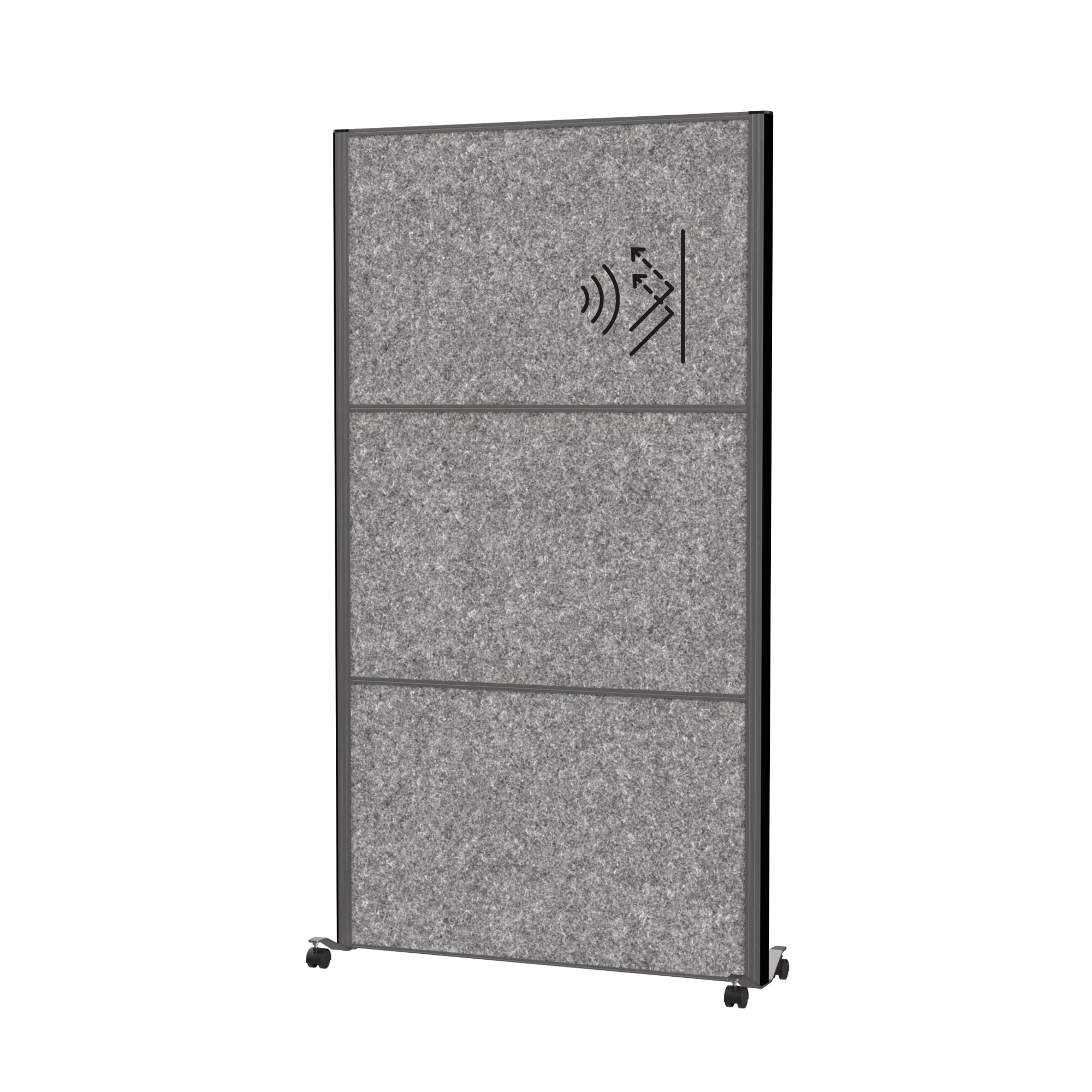 Maul Stellwand MAULconnecto, 100 % PES-Fasern, 20 % recycelt