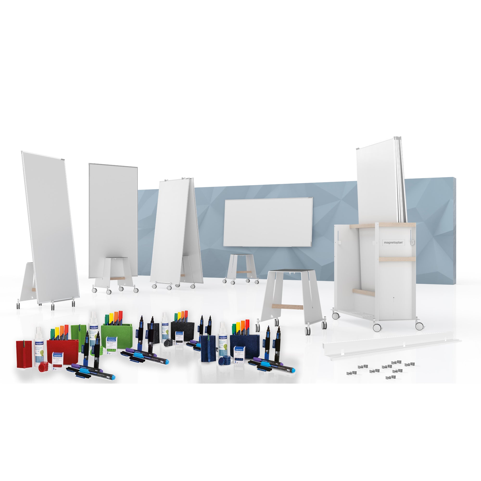 magnetoplan Whiteboard Design Thinking Bundle Large