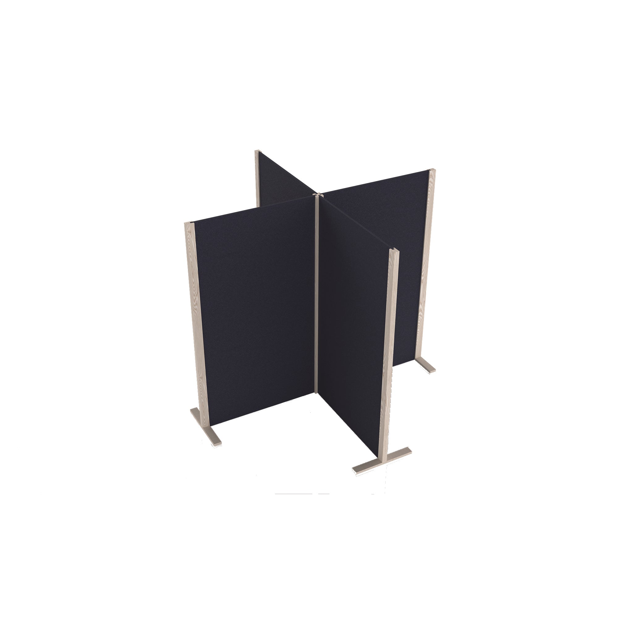 magnetoplan Stellwand Akustik Wood