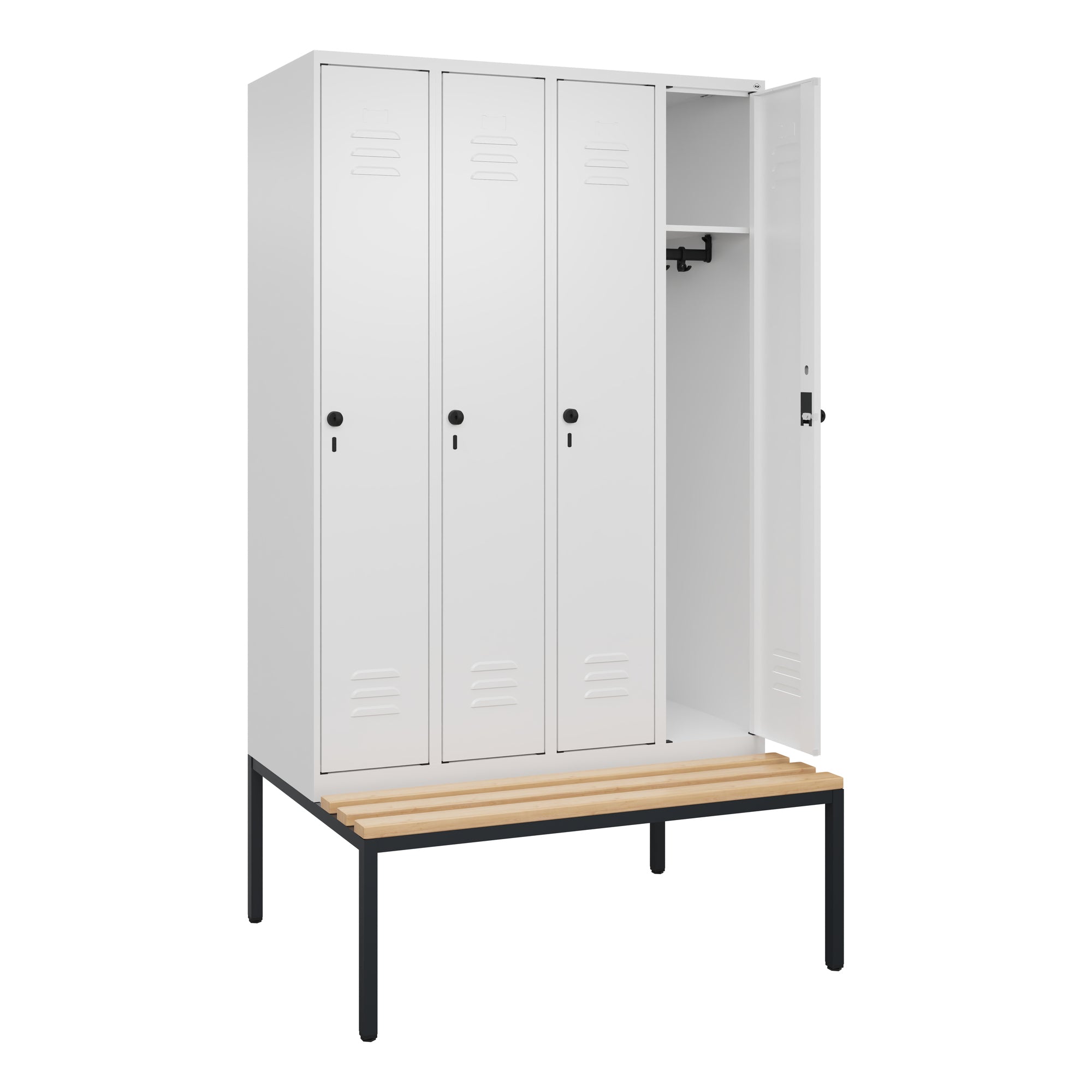 C+P Kleiderspind Classic PLUS, 1.200 x 2.120 x 815 mm (B x H x T)