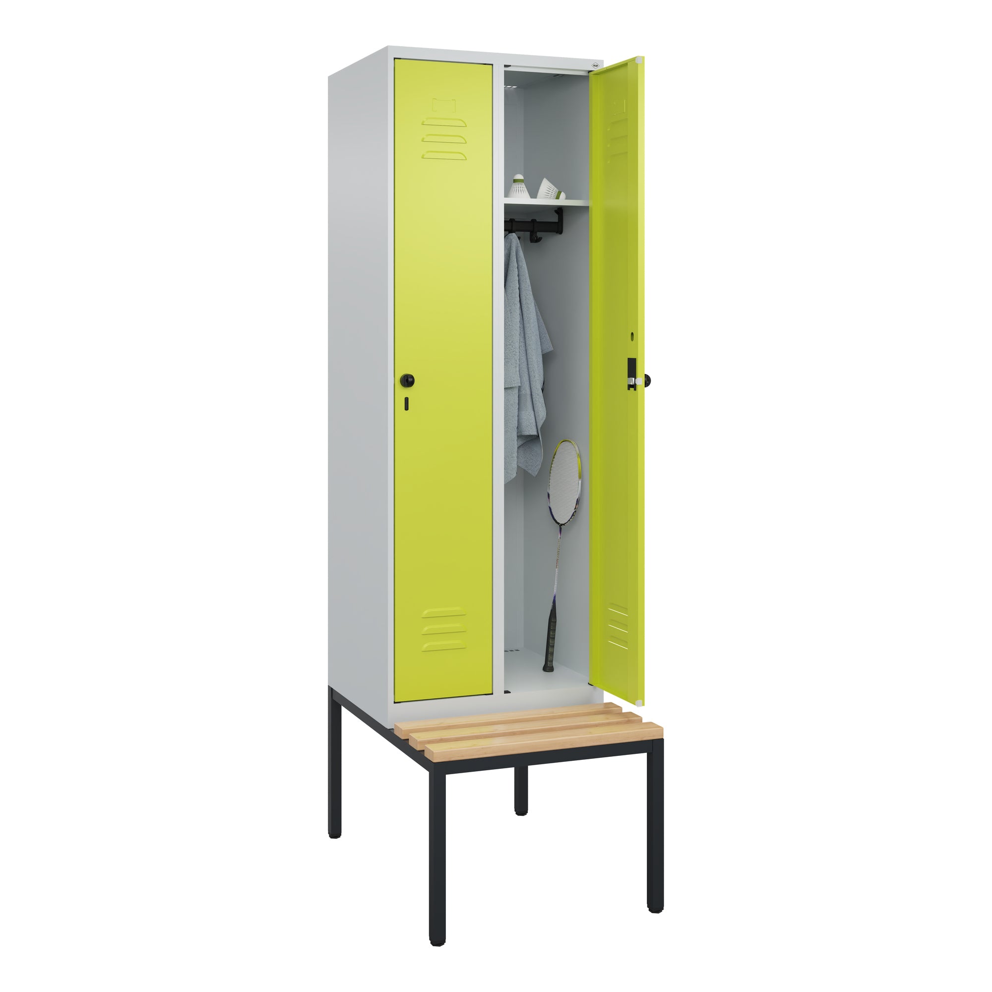 C+P Kleiderspind Classic PLUS, 600 x 2.120 x 815 mm (B x H x T)