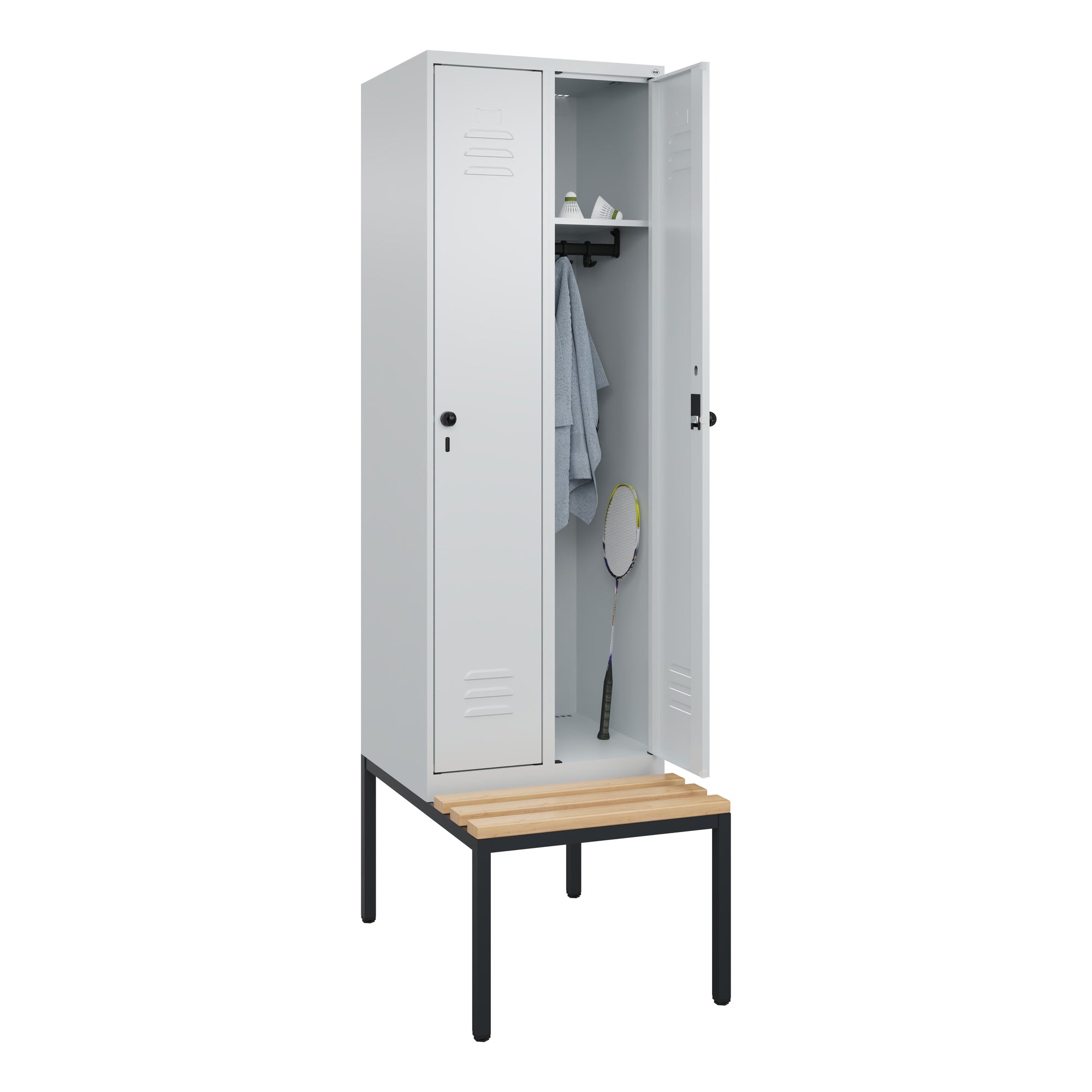 C+P Kleiderspind Classic PLUS, 600 x 2.120 x 815 mm (B x H x T)