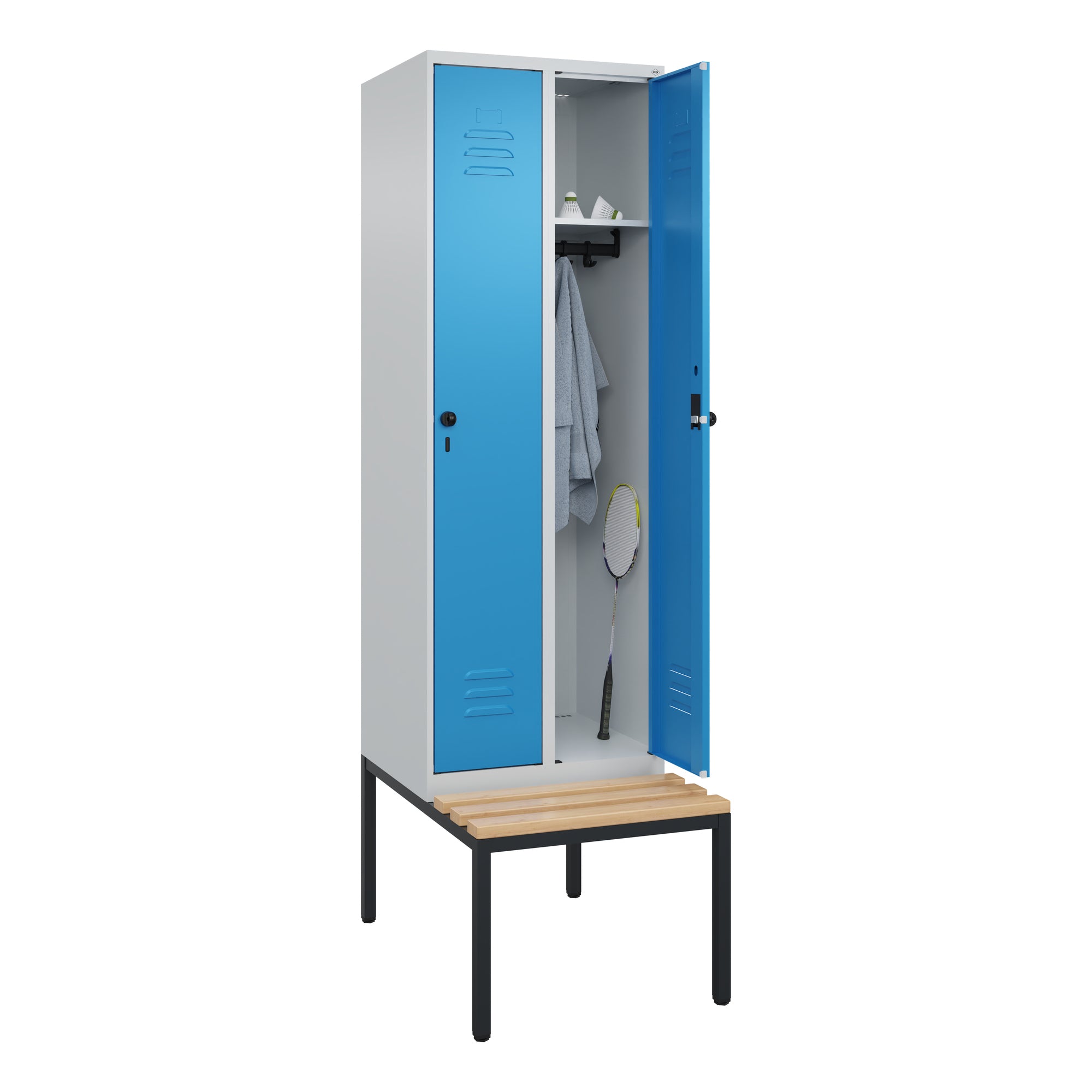 C+P Kleiderspind Classic PLUS, 600 x 2.120 x 815 mm (B x H x T)