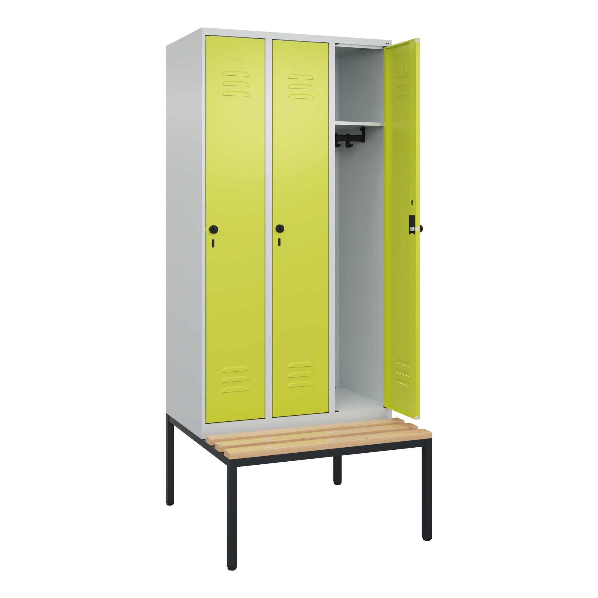 C+P Kleiderspind Classic PLUS, 900 x 2.120 x 815 mm (B x H x T)