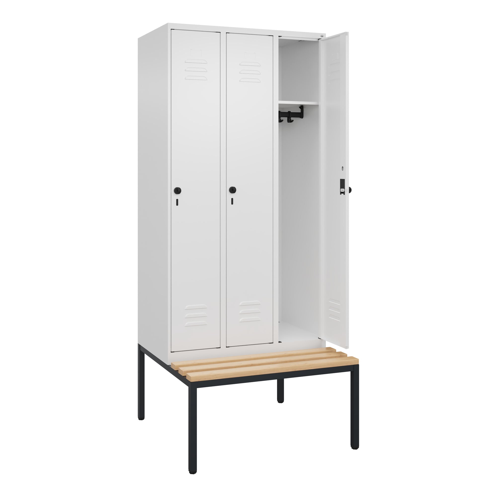 C+P Kleiderspind Classic PLUS, 900 x 2.120 x 815 mm (B x H x T)