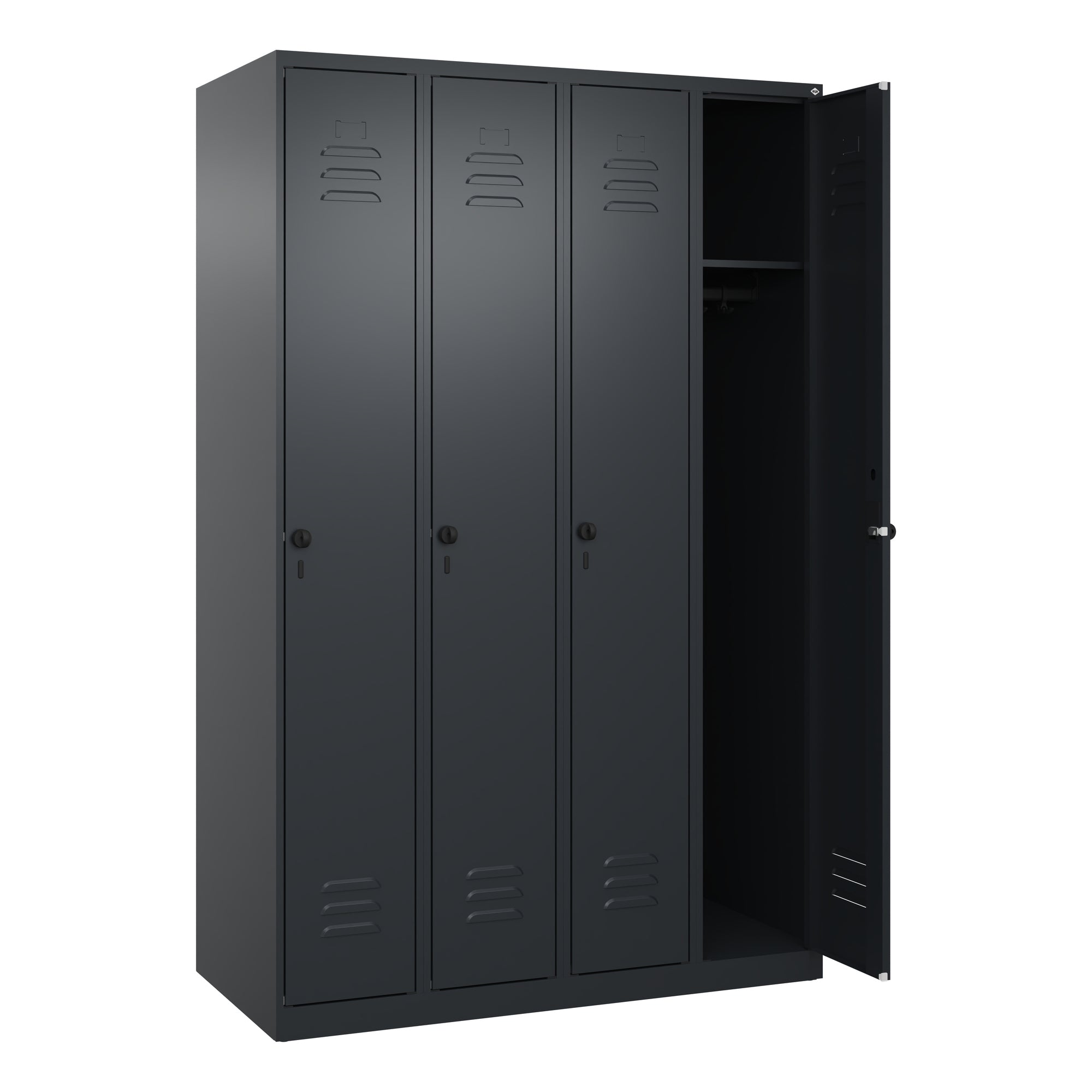C+P Spind Classic PLUS 4Abteile 1850x1200mm