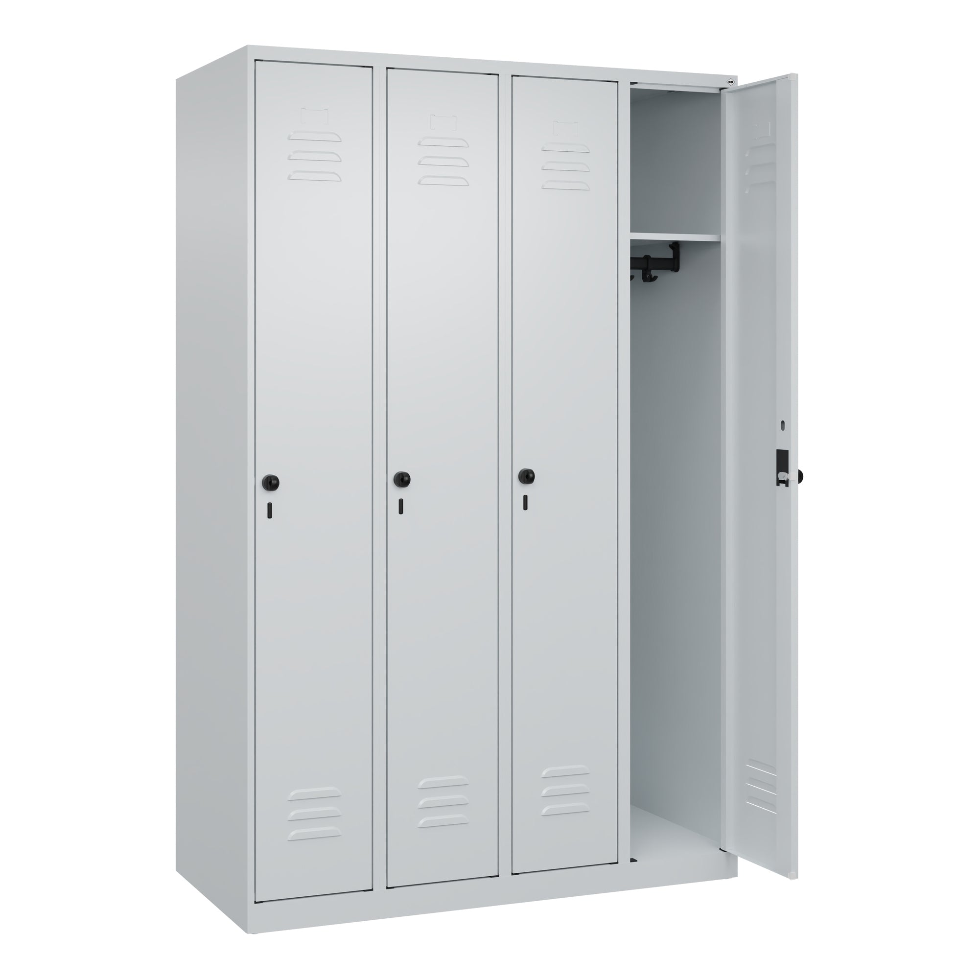 C+P Spind Classic PLUS 4Abteile 1850x1200x500mm