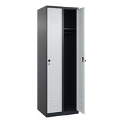 C+P Spind Classic PLUS 2Abt. 1850x600x500mm s.gr/l.gr