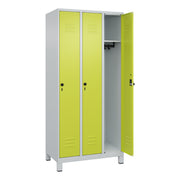 C+P Spind Classic PLUS 3Abteile 1950x900x500mm l.gr
