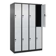 C+P Spind Classic PLUS 4Abt. 1850x1200x500mm s.gr/l.gr