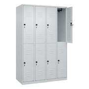 C+P Spind Classic PLUS 4Abt. 1850x1200x500mm l.gr