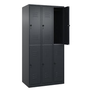 C+P Spind Classic PLUS 3Abteile 1850x900x500mm s.gr.