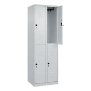 C+P Spind Classic PLUS 2Abteile 1850x600x500mm l.gr