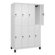 C+P Spind Classic PLUS 4Abteile 1950x1200x500mm ws