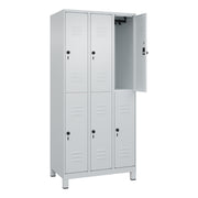C+P Spind Classic PLUS 3Abteile 1950x900x500mm l.gr