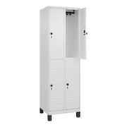 C+P Spind Classic PLUS 2Abteile 1950x600x500mm ws