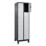 C+P SchließfSchr Classic PLUS 2x4Fä 1950x600x500