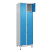 C+P SchließfSchr Classic PLUS 2x5Fä 1950x600x500 lgr/lbl