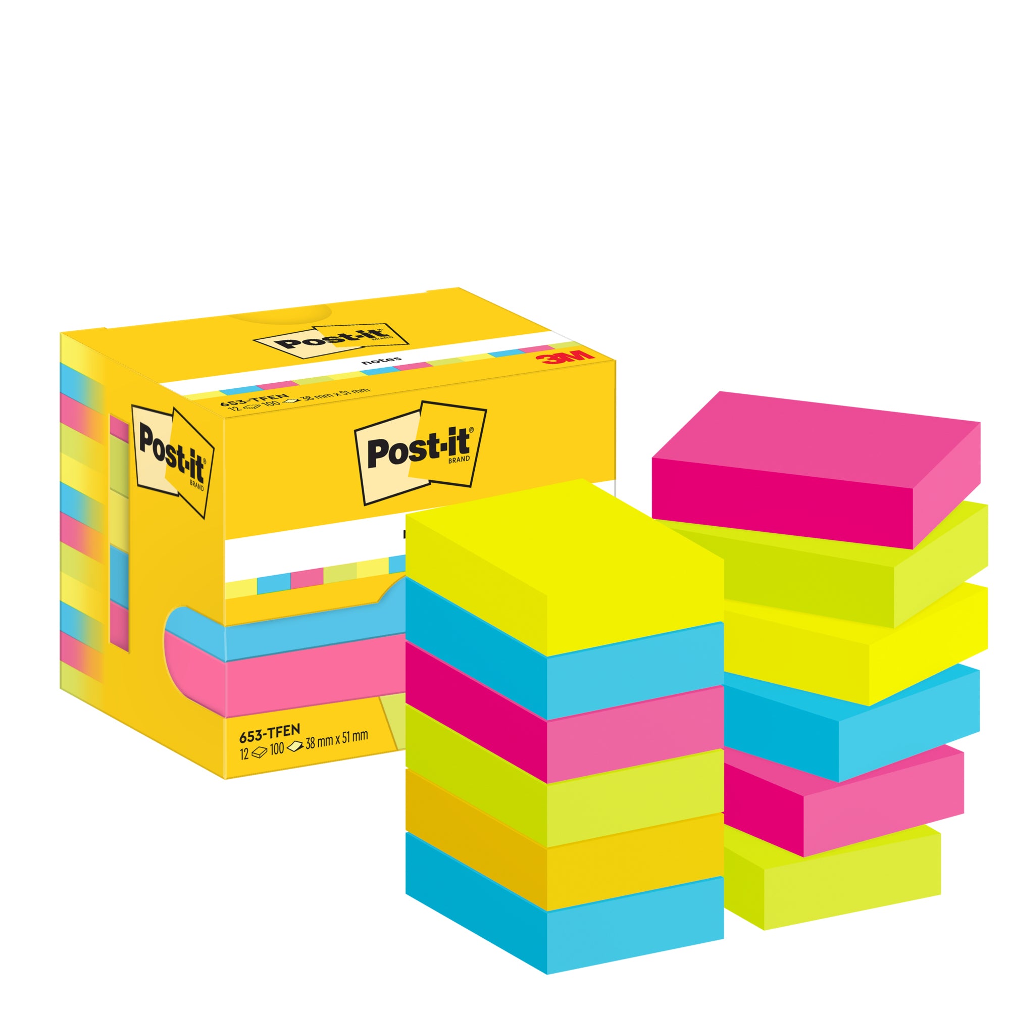 Post-it Haftnotiz Notes Promotion Energetic Collection