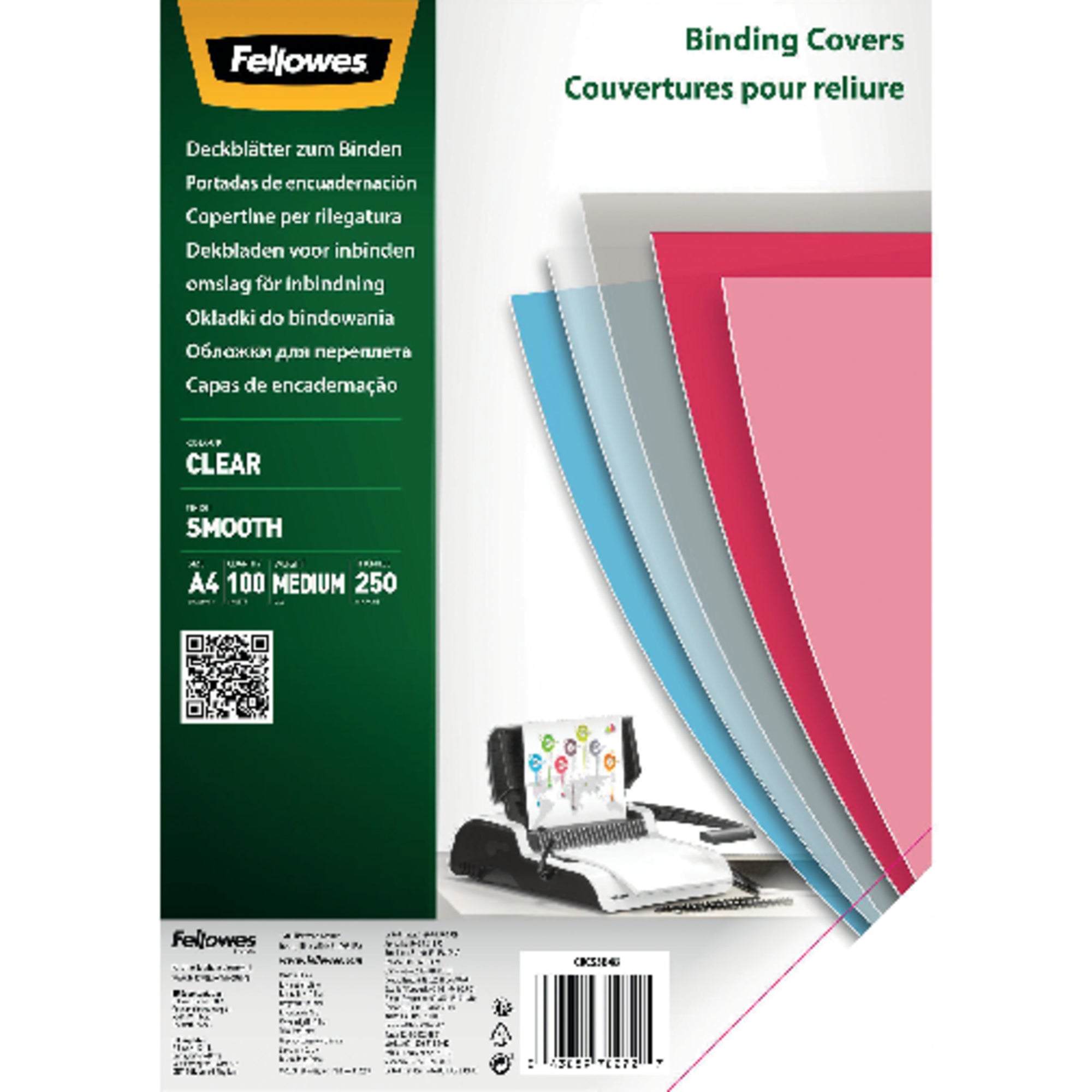 Fellowes Deckblattfolie, DIN A4