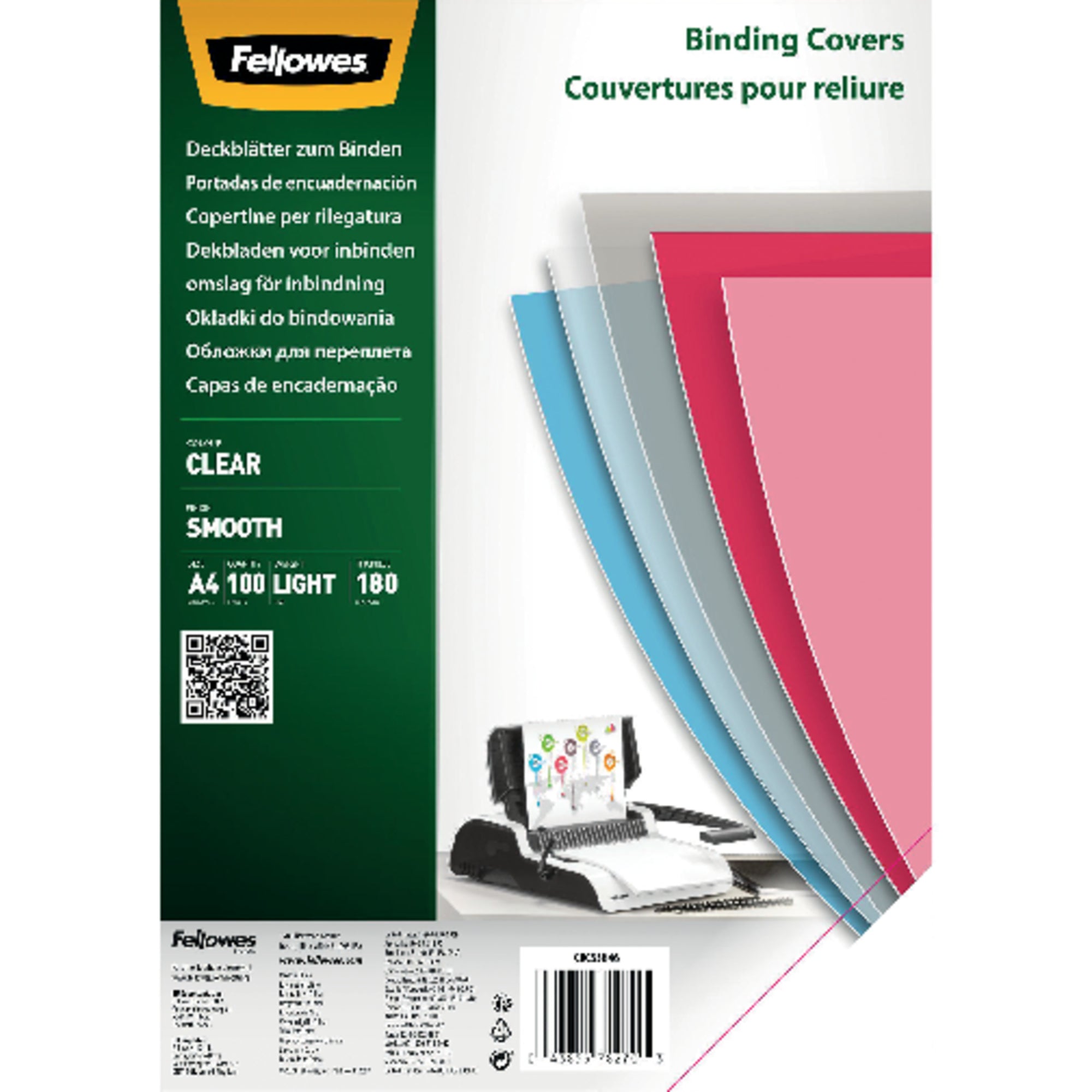 Fellowes Deckblattfolie, DIN A4
