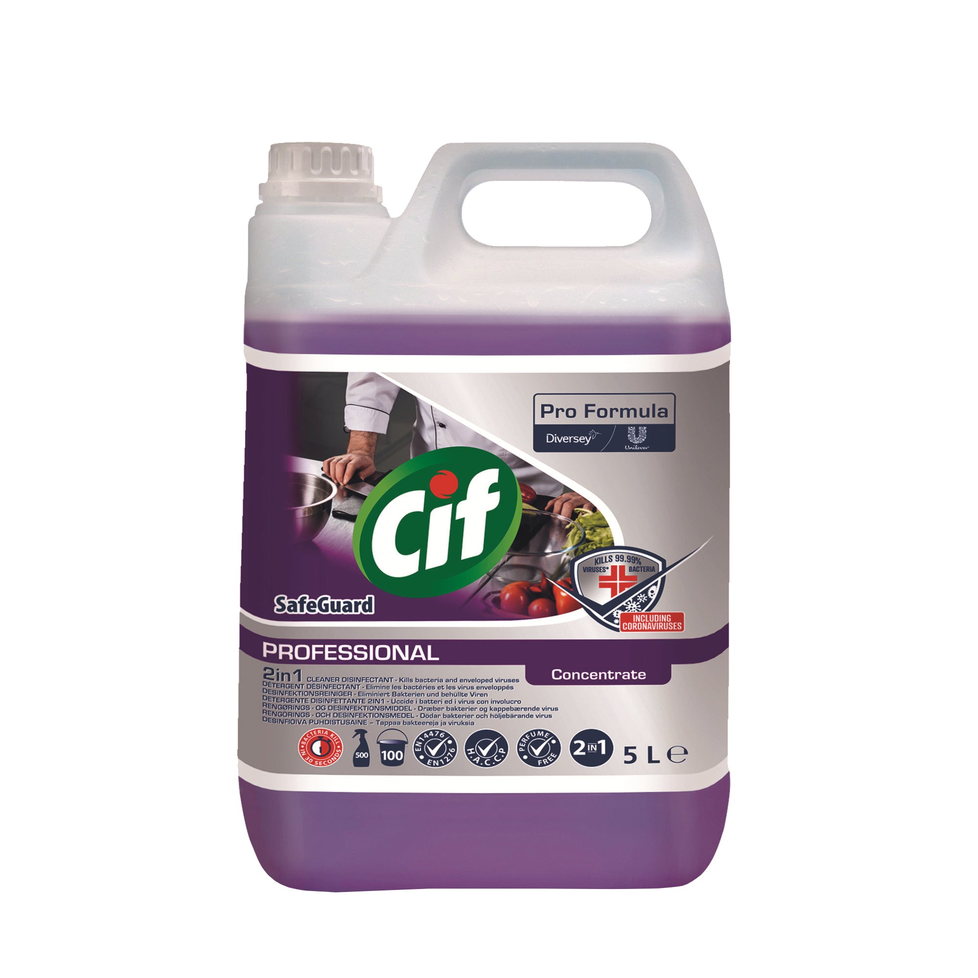 CIF Desinfektionsreiniger Professional Safeguard 2in1