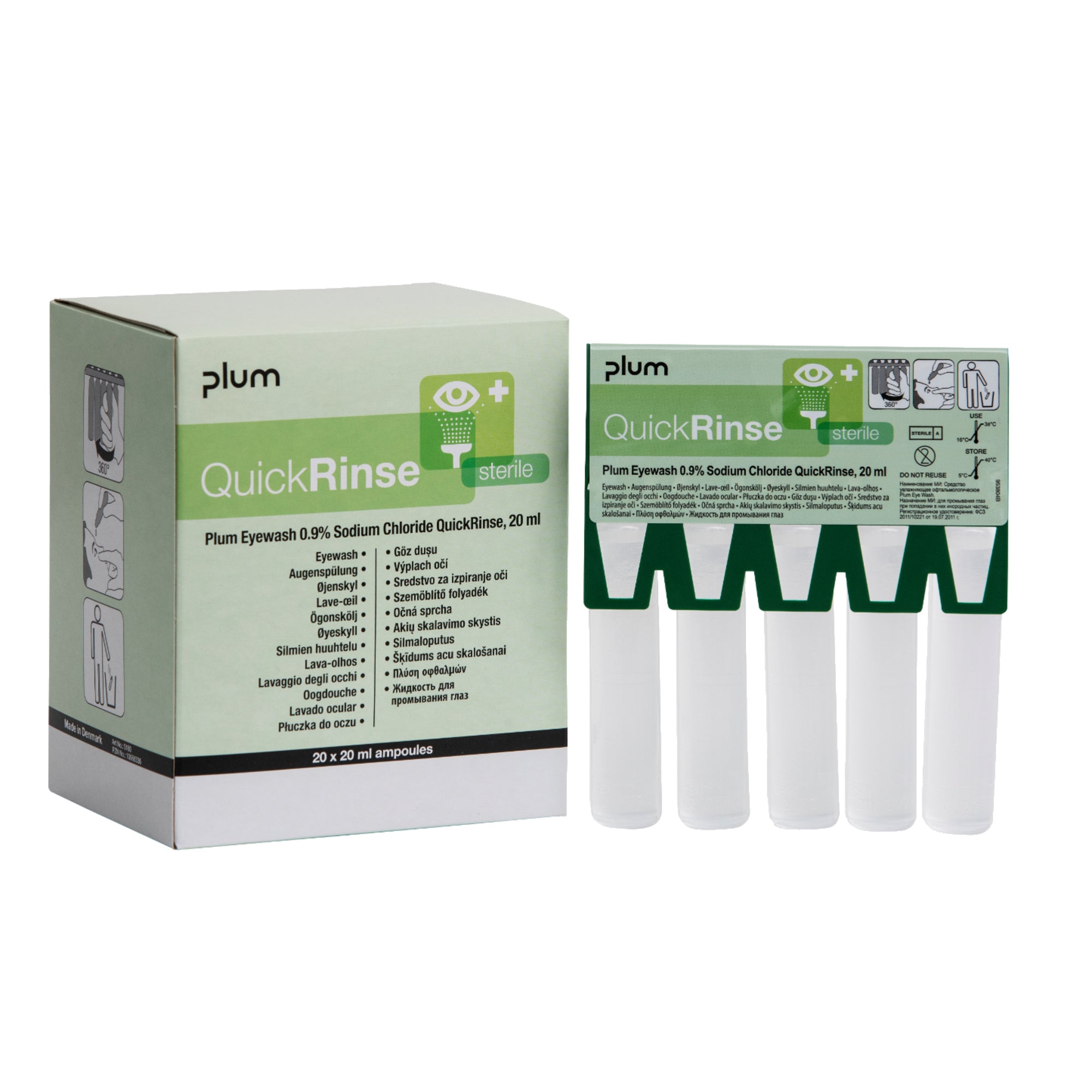 Plum Augendusche QuickRinse