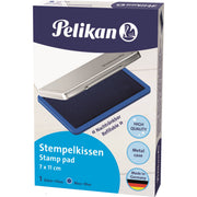 Pelikan Stempelkissen Gr2 7x11cm Metallic-Gehäuse bl