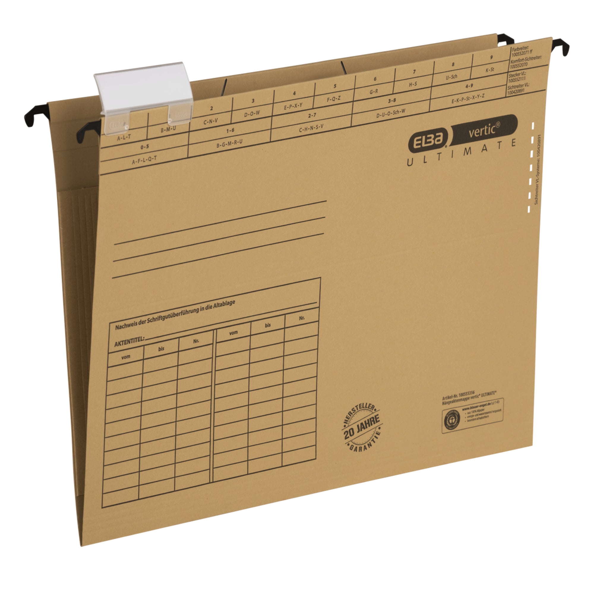 Elba Hängemappe vertic® ULTIMATE®, DIN A4