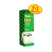 Scotch Klebefilm Magic 810 19mmx33m 8 Rl./Pack.