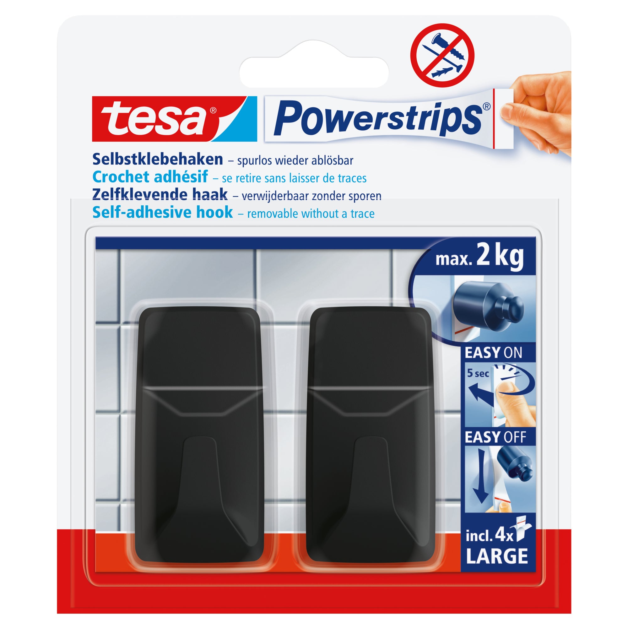 tesa Haken Powerstrips® Large