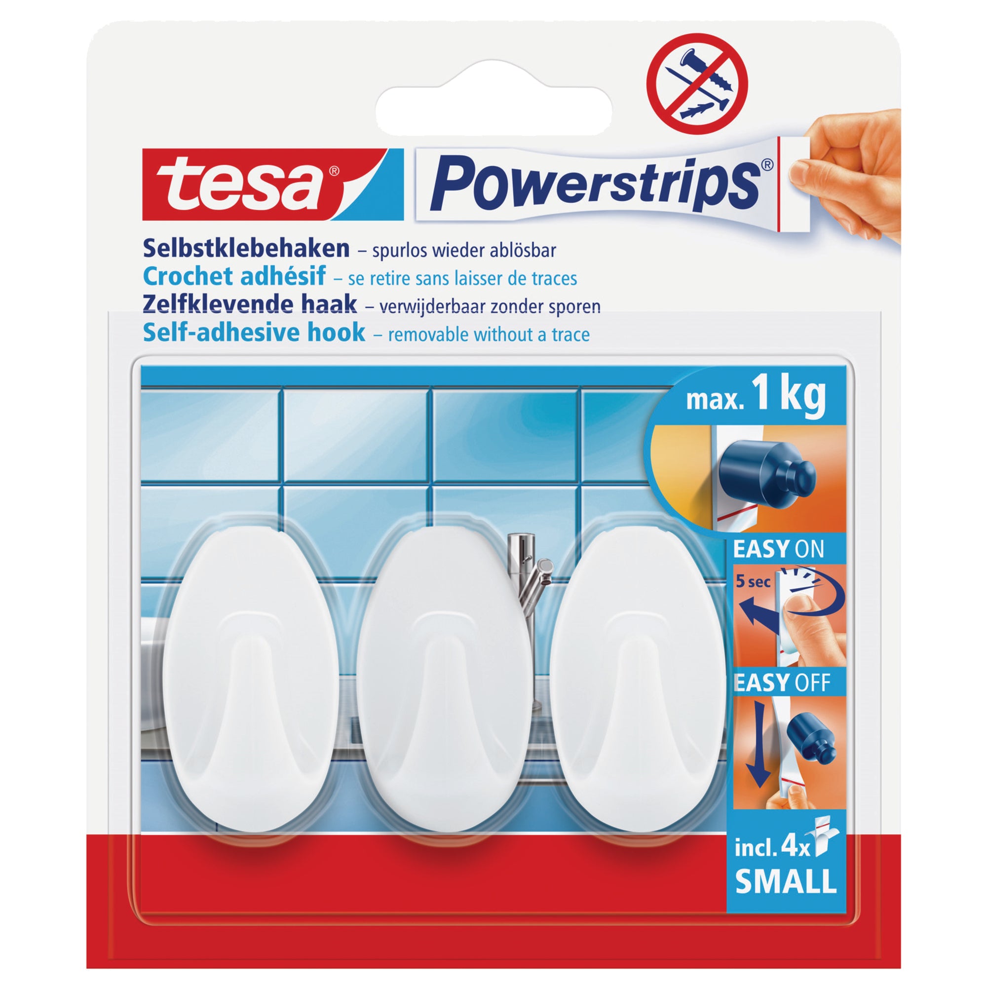 tesa Haken Powerstrips® Small