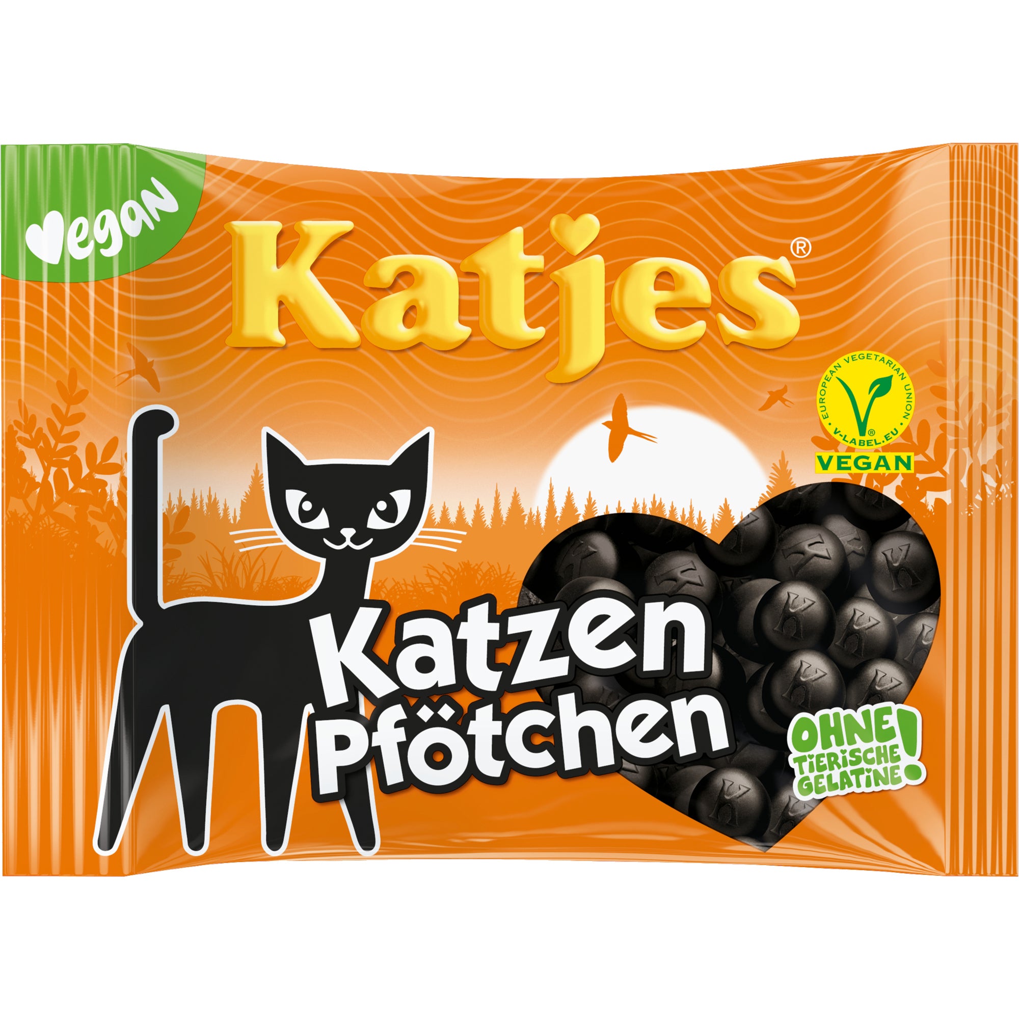 Katjes Lakritz Katzen Pfötchen