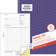 Avery Auftragsformular 1725