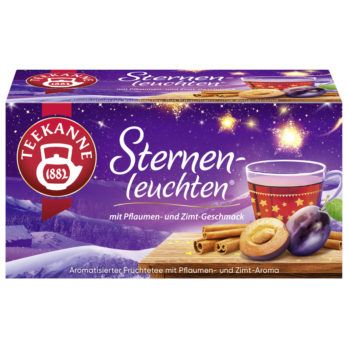 Teekanne Tee Sternenleuchten