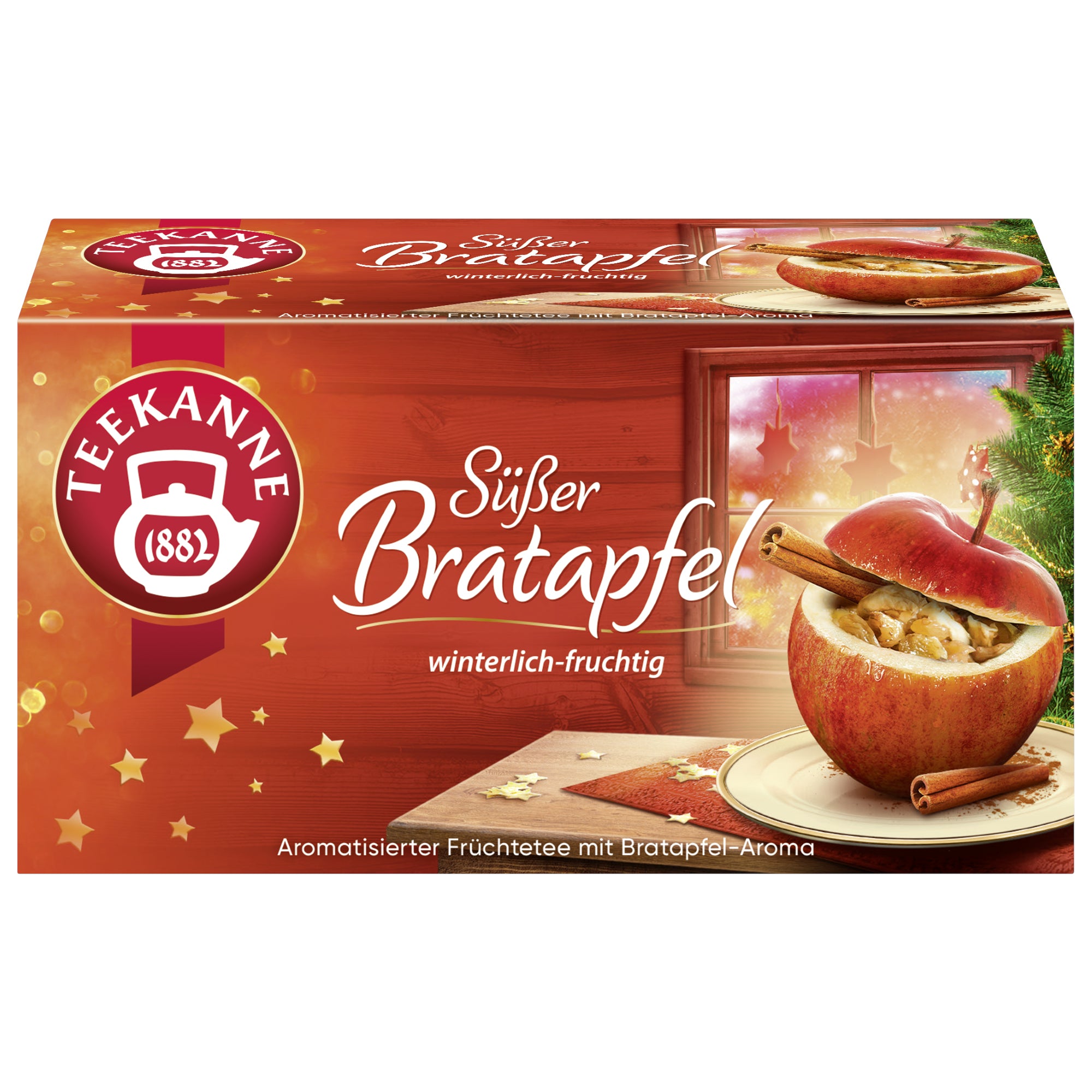 Teekanne Tee Süßer Bratapfel