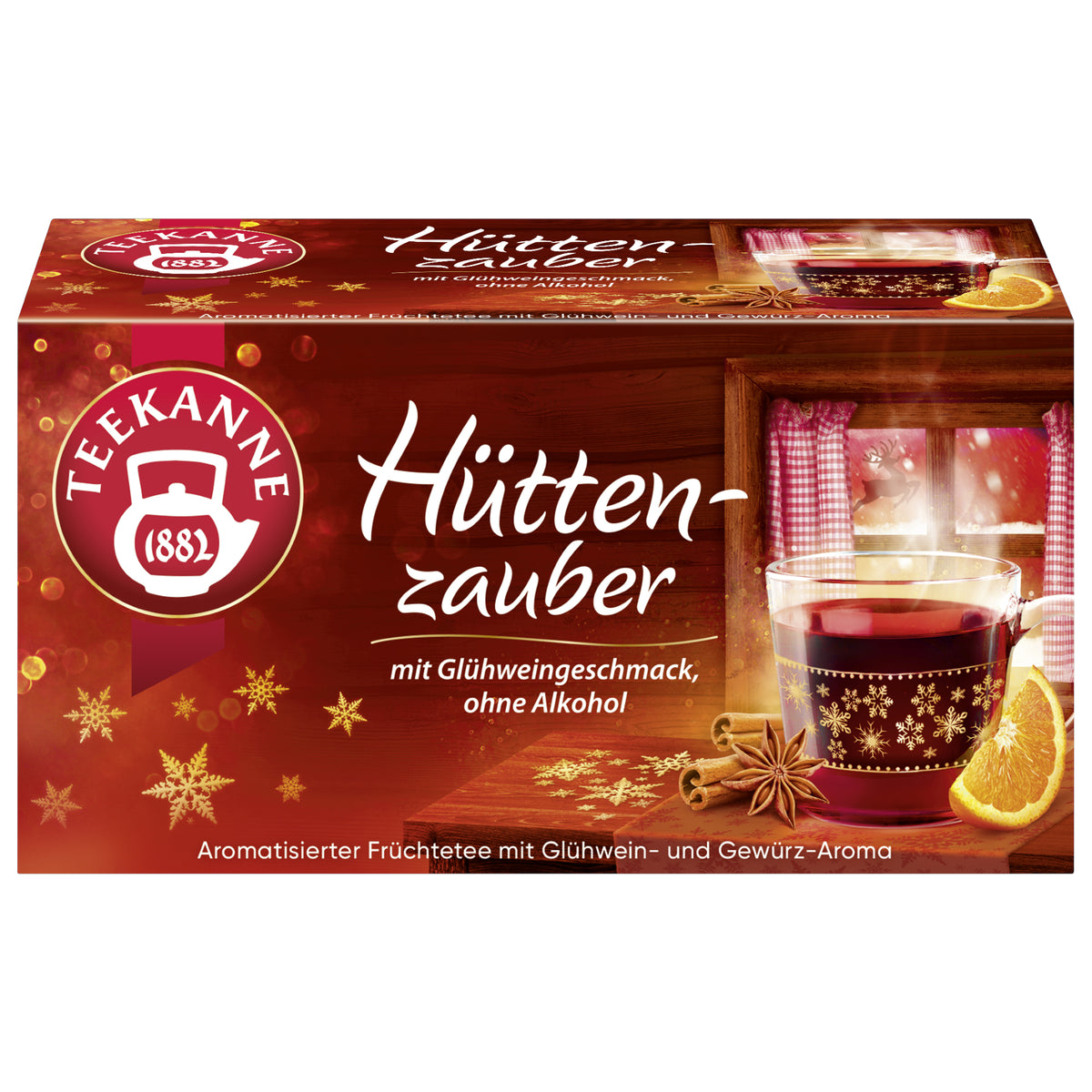 Teekanne Tee Hüttenzauber