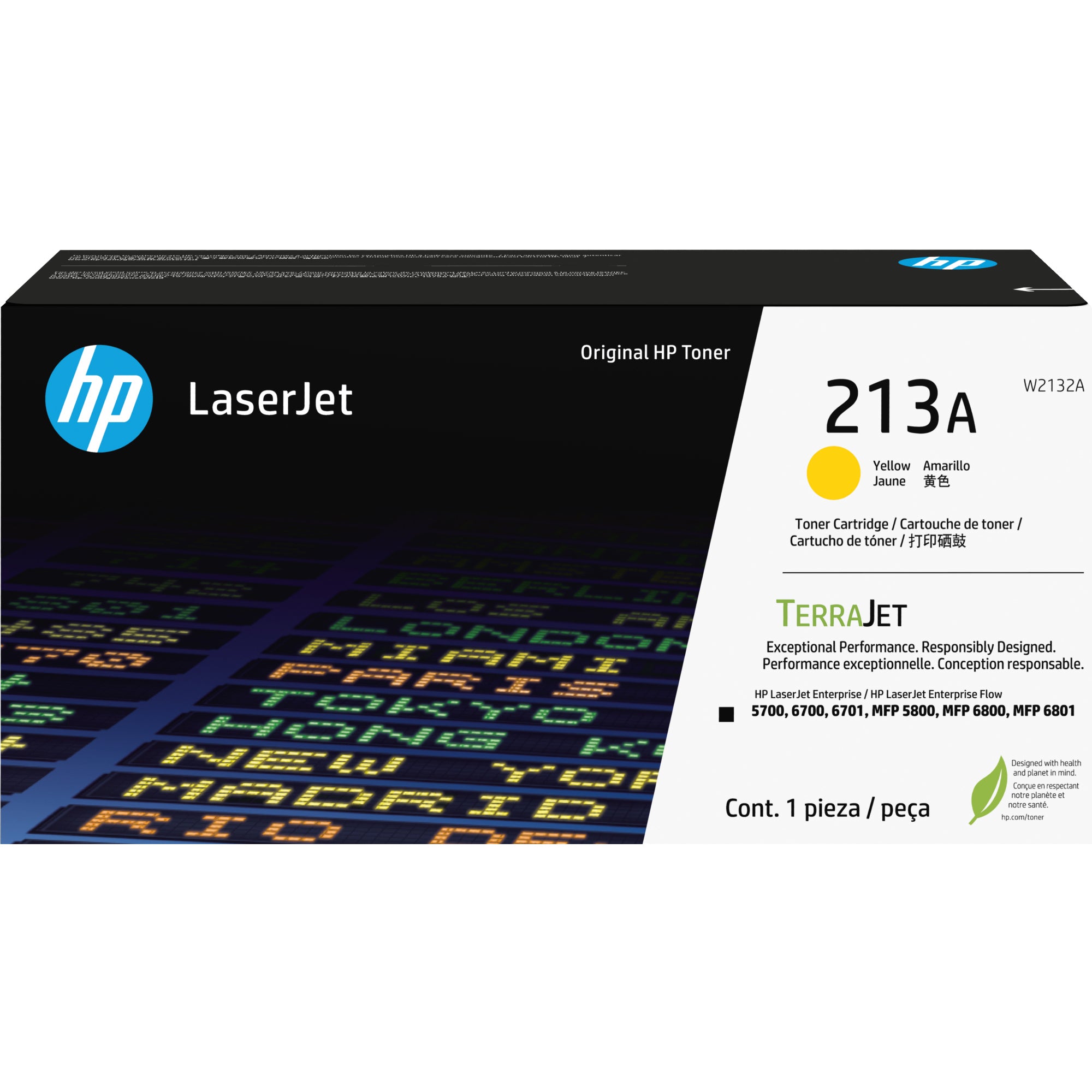 HP Toner, gelb
