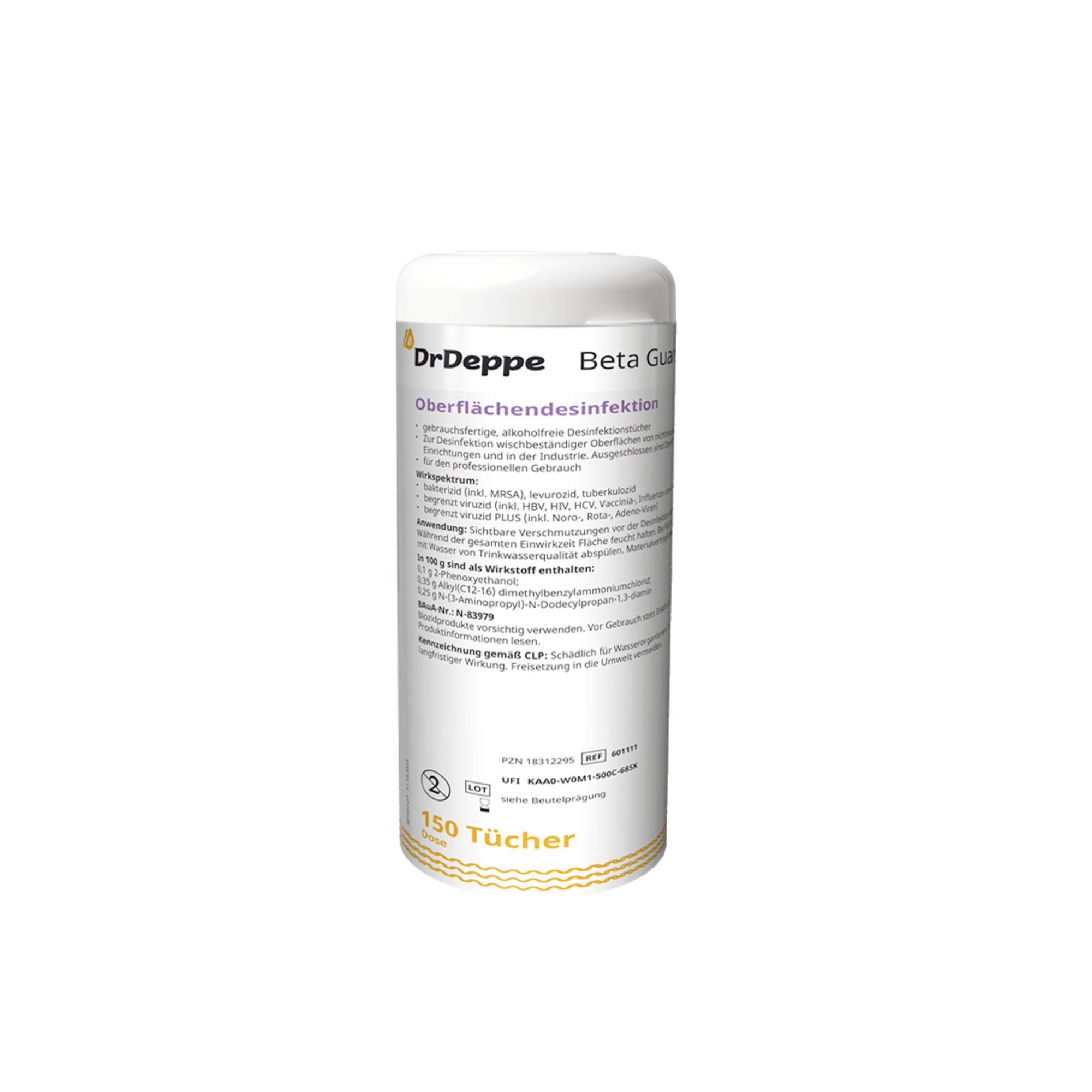 Dr. Desinfektionstücher Beta Guard rfu