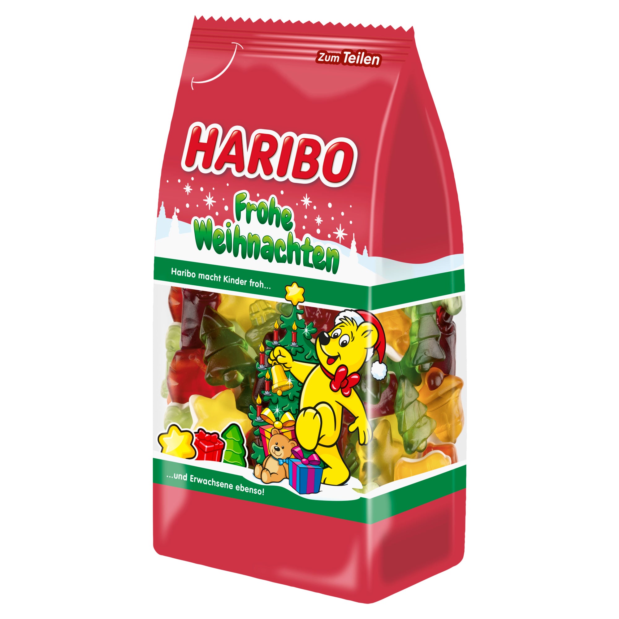 HARIBO Fruchtgummi Frohe Weihnachten